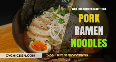 Chicken vs. Pork Ramen: Which Noodle Lover's Choice Reigns Supreme?