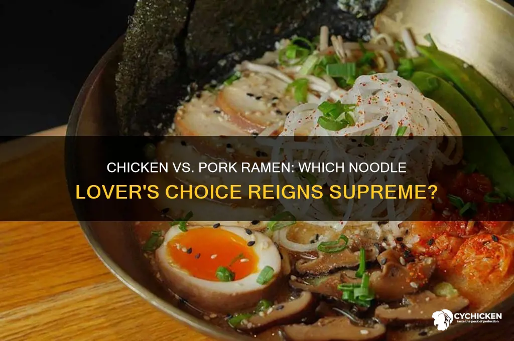 who like chicken more than pork ramen noodles