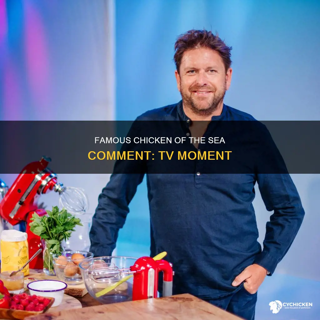 who made chicken of the sea comment on tv