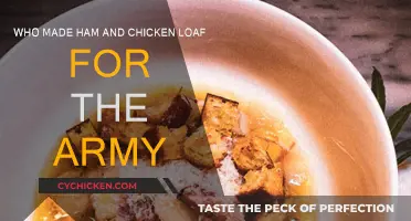 Who Created the Army's Ham and Chicken Loaf?