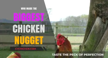 The World's Largest Chicken Nugget: Who Created This Giant Snack?