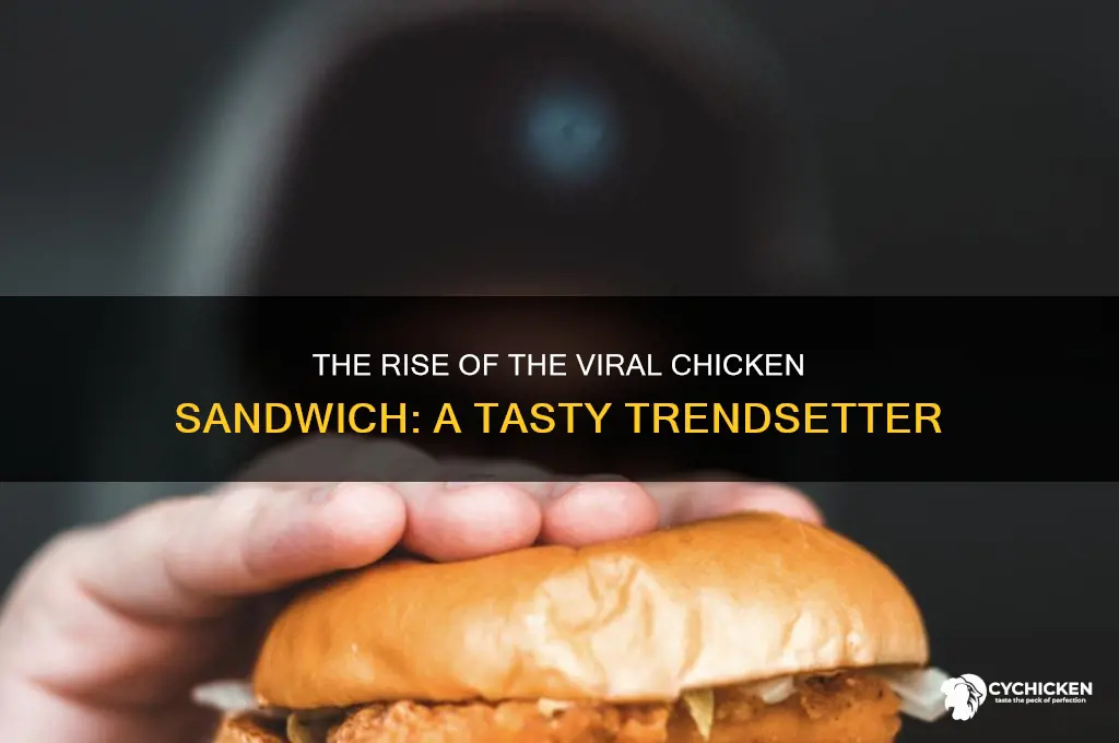 who made the chicken sandwich go viral