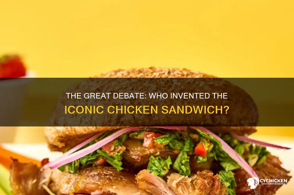 who made the chicken sandwich