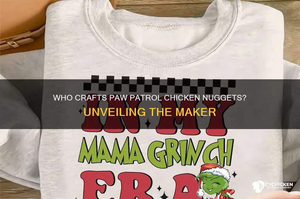 who makes paw patrol chicken nuggets
