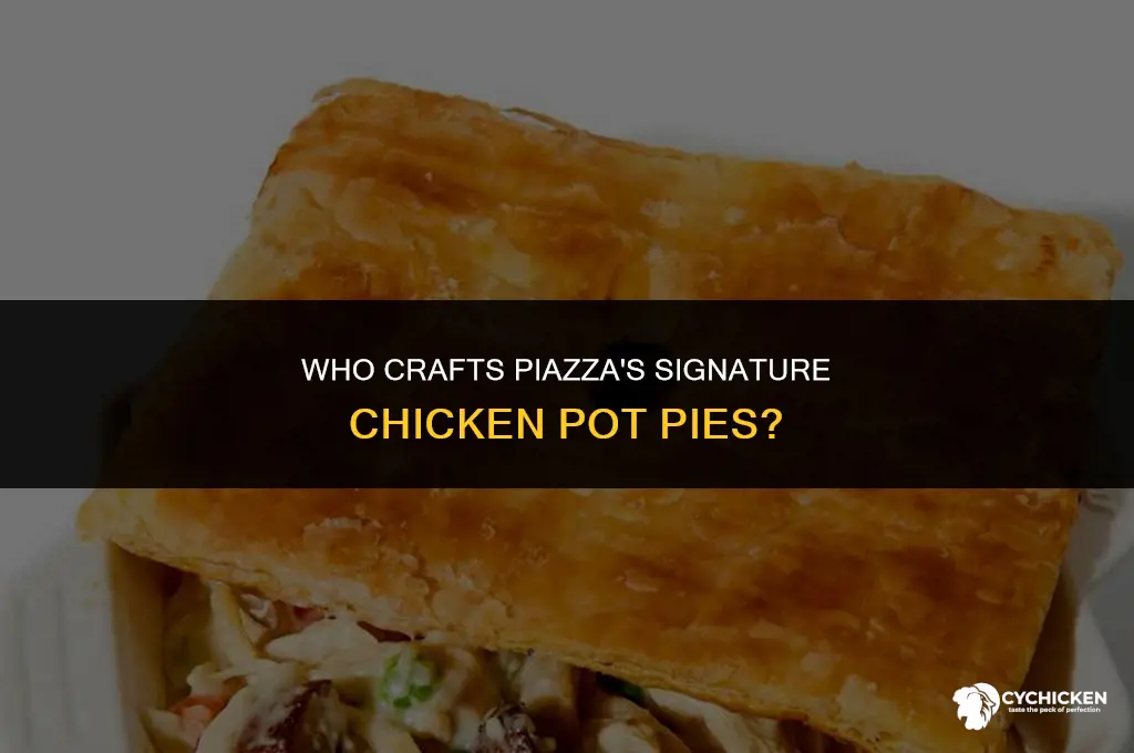 who makes piazzas chicken pot pies