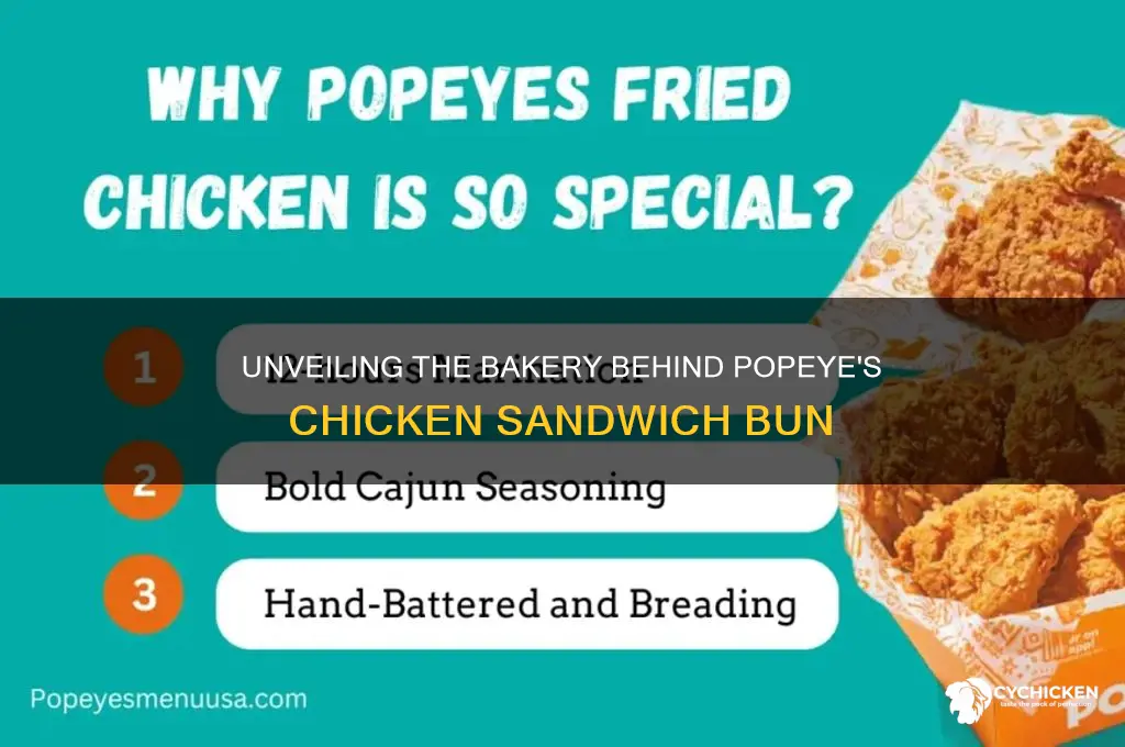 who makes popeye chicken sandwich bun