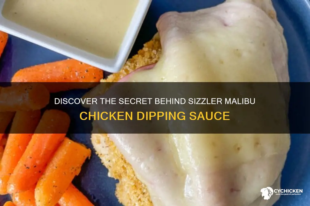 who makes sizzler malibu chicken dipping sauce