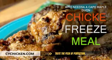 Make-Ahead Maple Dijon Chicken: A Superhero in Your Freezer