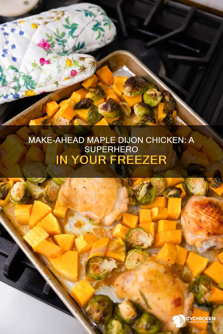 who needsa a cape maple dijon chicken freezer meal