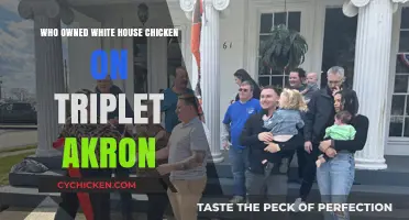 Who Owned White House Chicken on Triplett in Akron, Ohio?