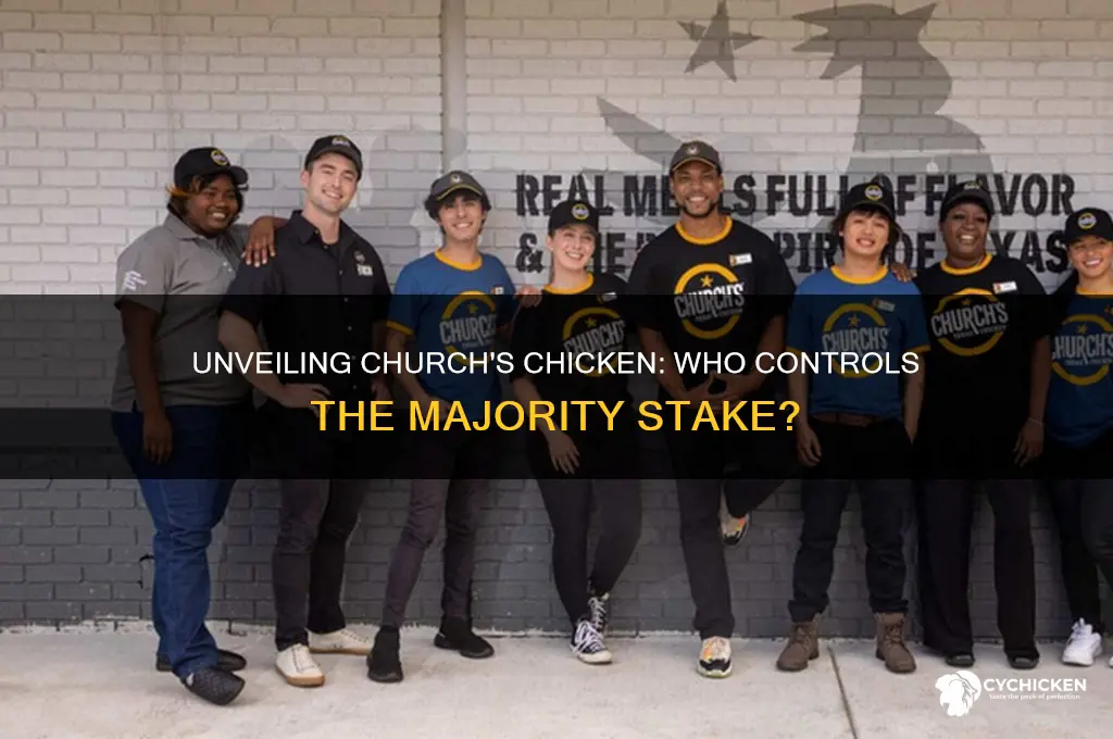 who owns controlling stock in church