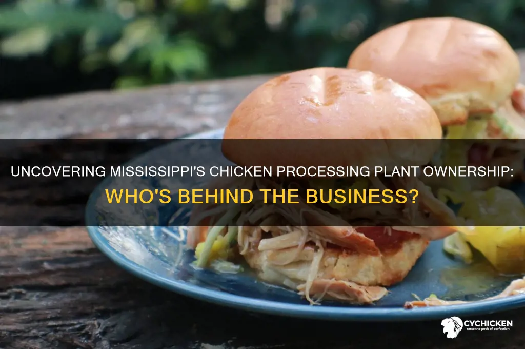 who owns the chicken processing plant in mississippi