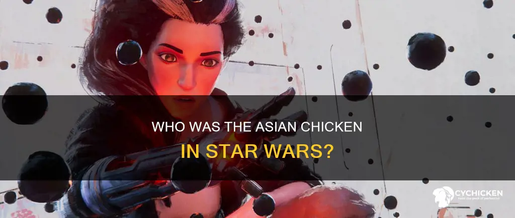 who played the asian chicken in the last jedi