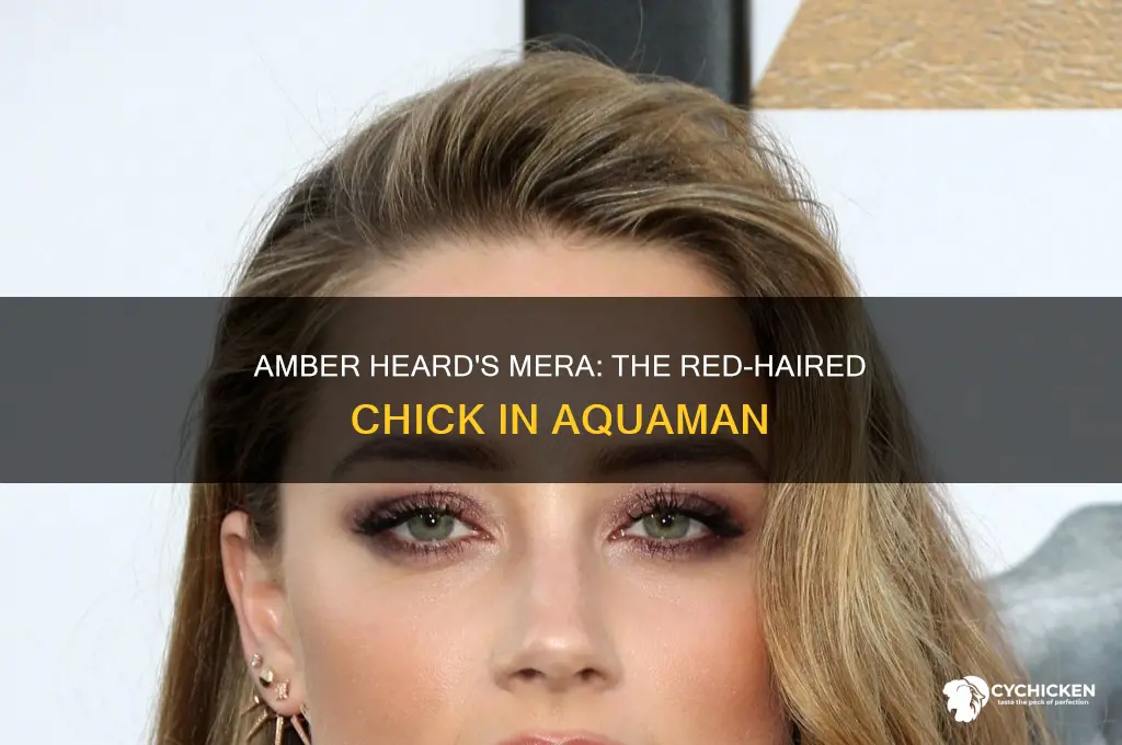 who played the red hair chick and aquaman