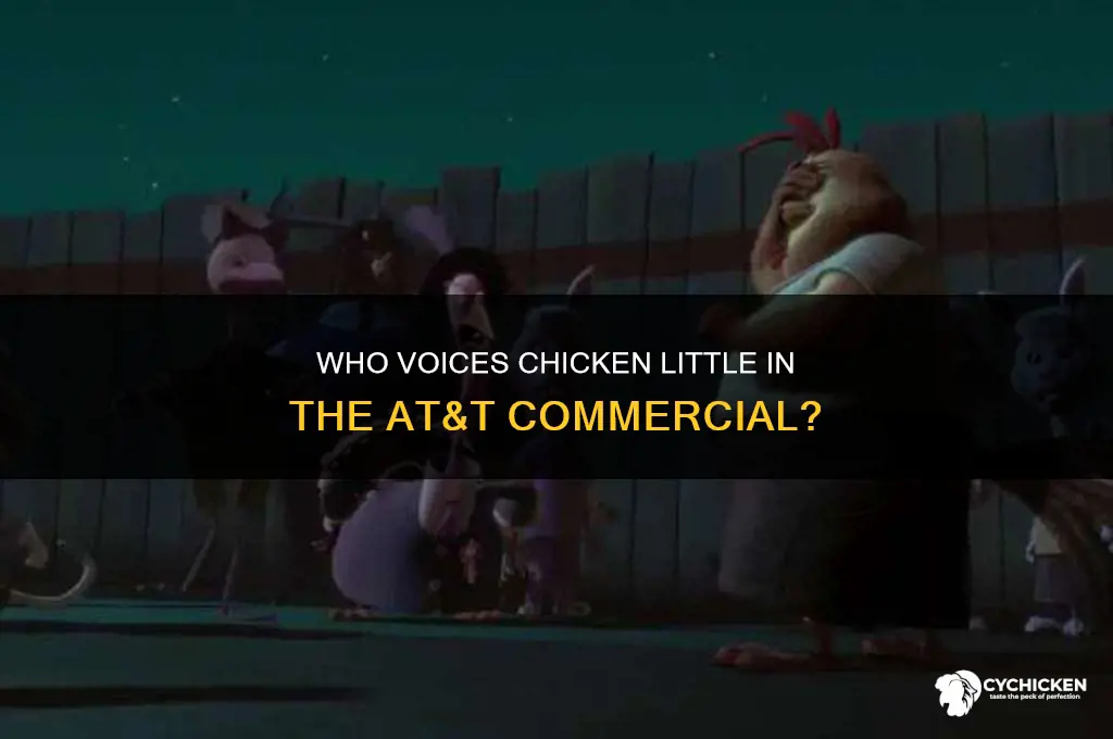 who plays chicken little in the at&amp