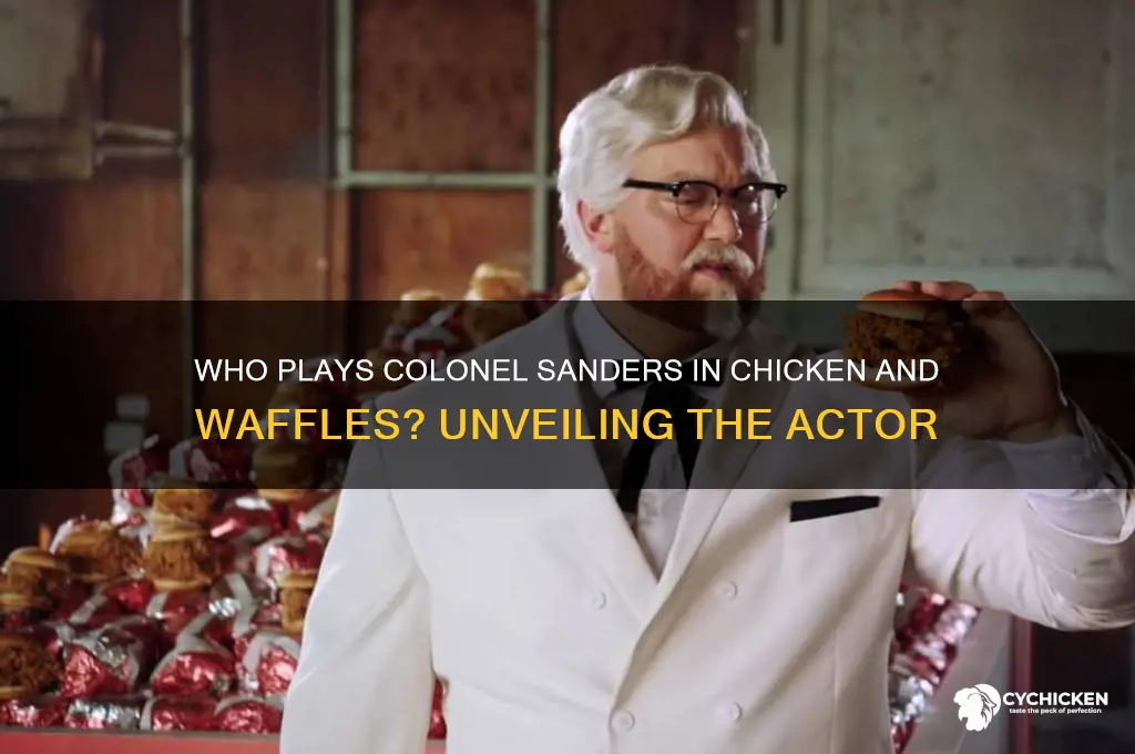 who plays colonel sanders in chicken and waffles
