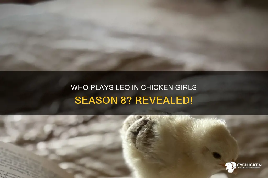who plays leo in chicken girls season 8
