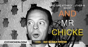Who Congratulates Luther in Ghost and Mr. Chicken?