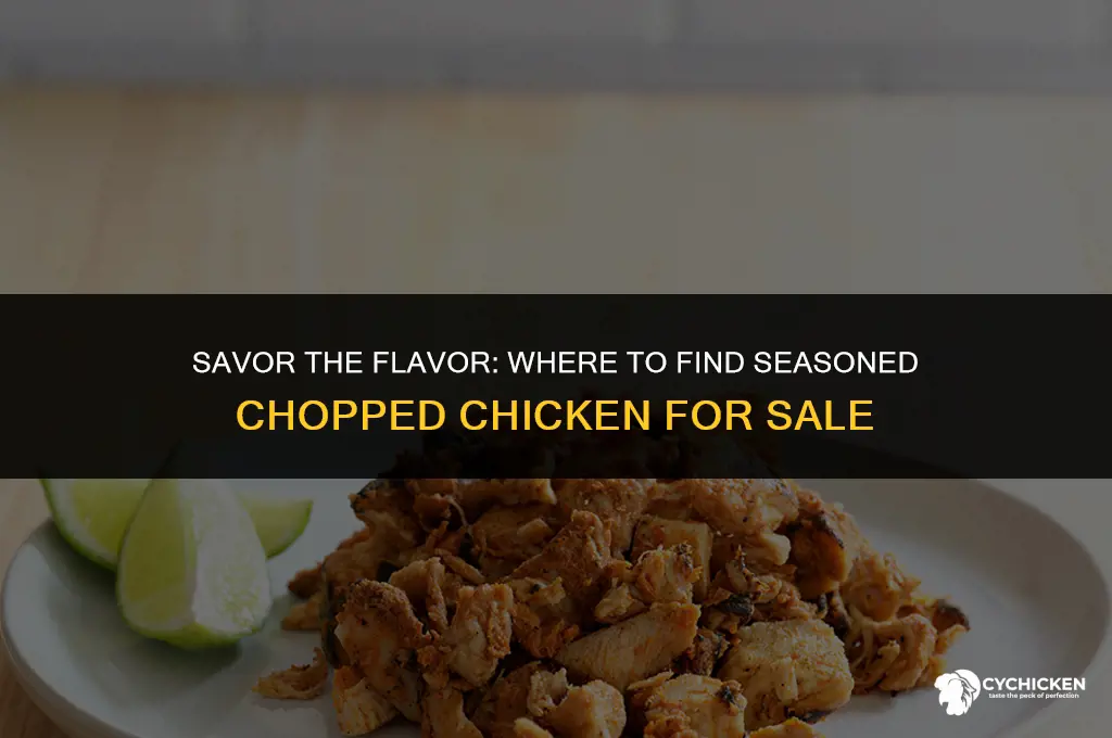 who sale seasoned chop chicken