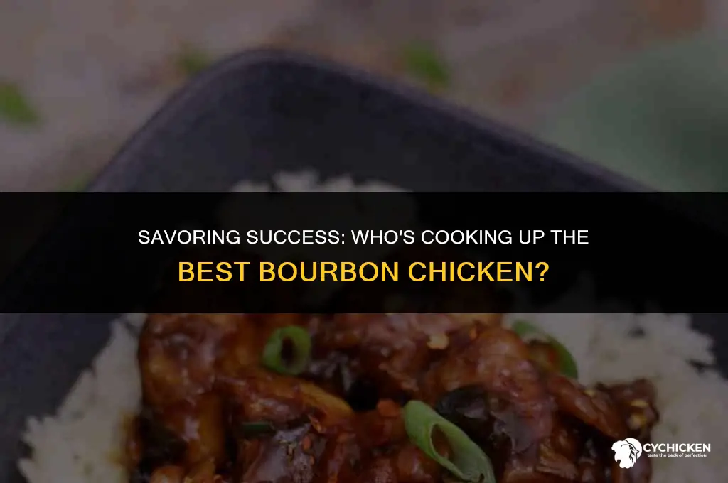 who sales bourbon chicken