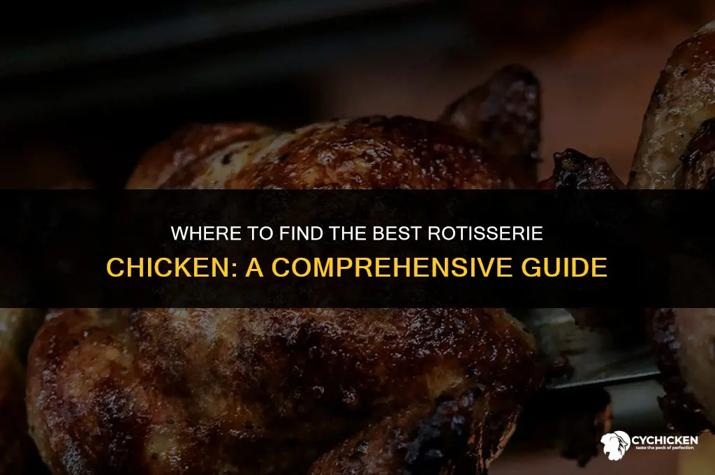who sales rotisserie chicken