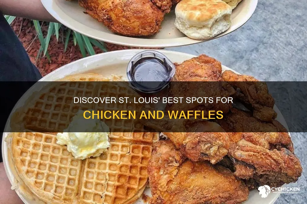 who sells chicken and waffles in st louis