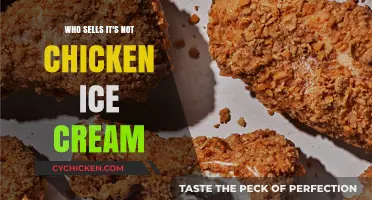 Unveiling the Mystery: Who Sells It's Not Chicken Ice Cream?