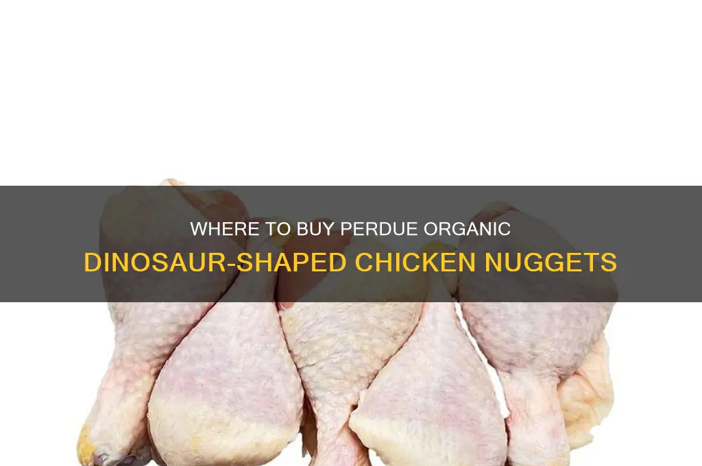 who sells perdue organic chicken nuggets shaped like dinosaurs