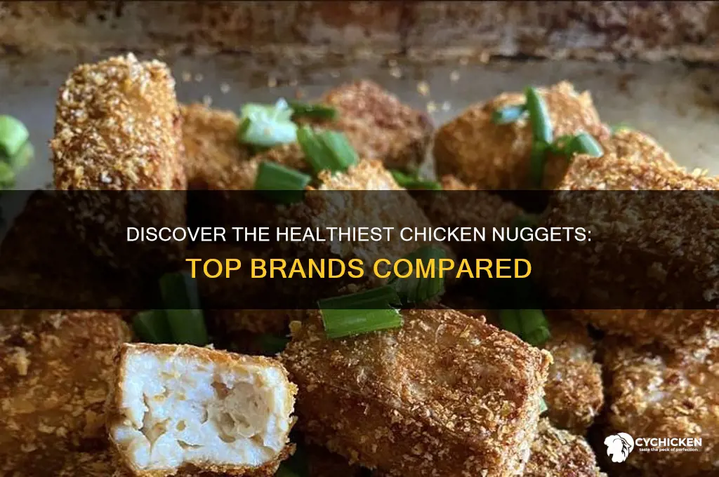 who sells the healthiest chicken nuggets