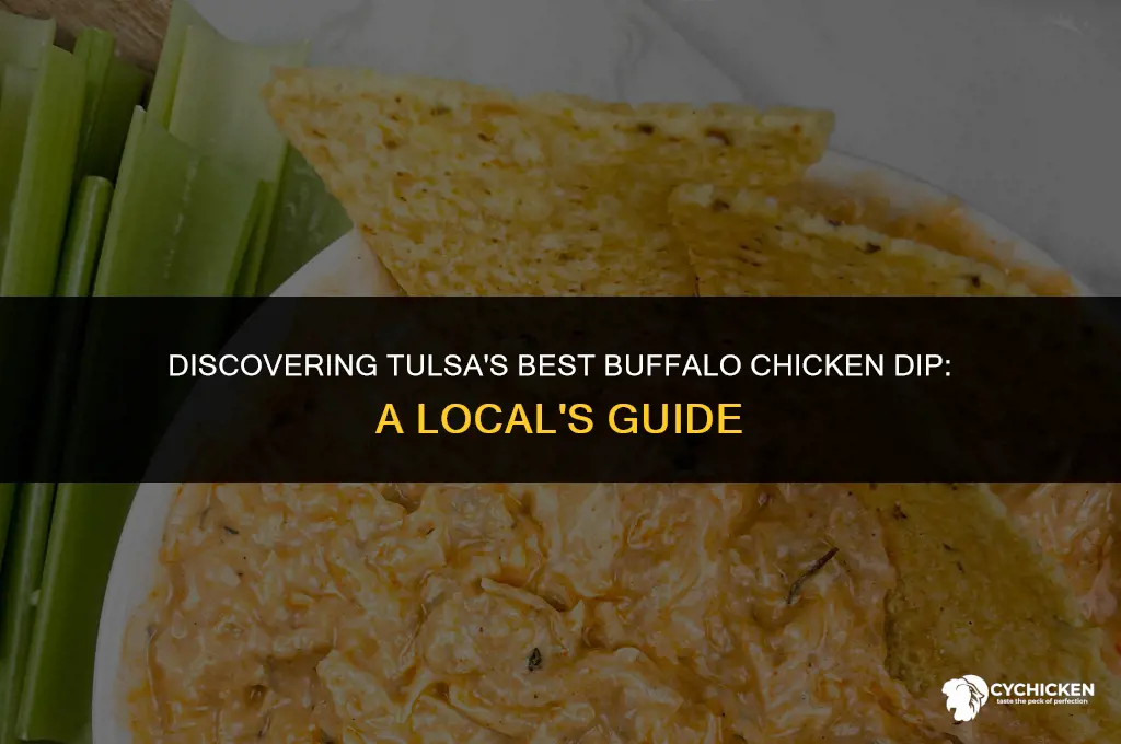 who serves buffalo chicken dip in tulsa