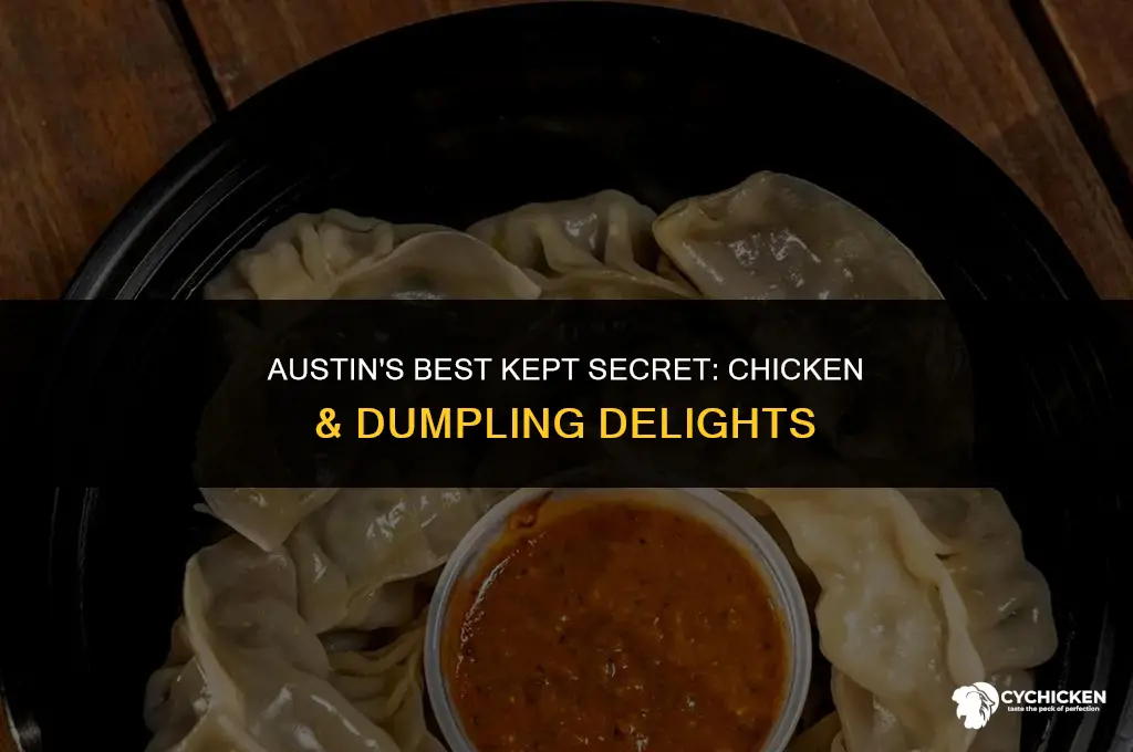 who serves chicken & dumpling in austin texas