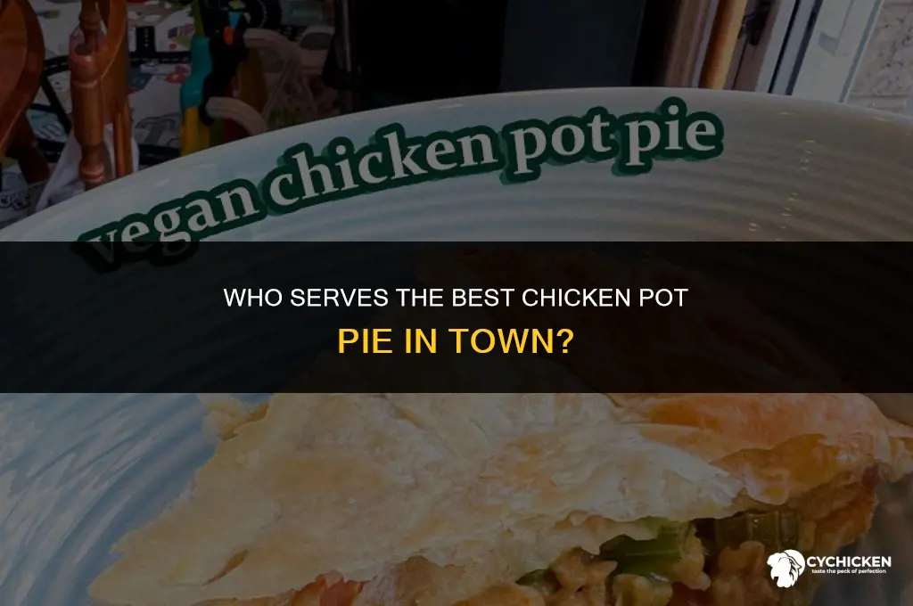 who serves chicken pot pie