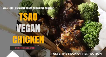 Who Supplies Whole Foods Seitan for General Tsao Vegan Chicken?