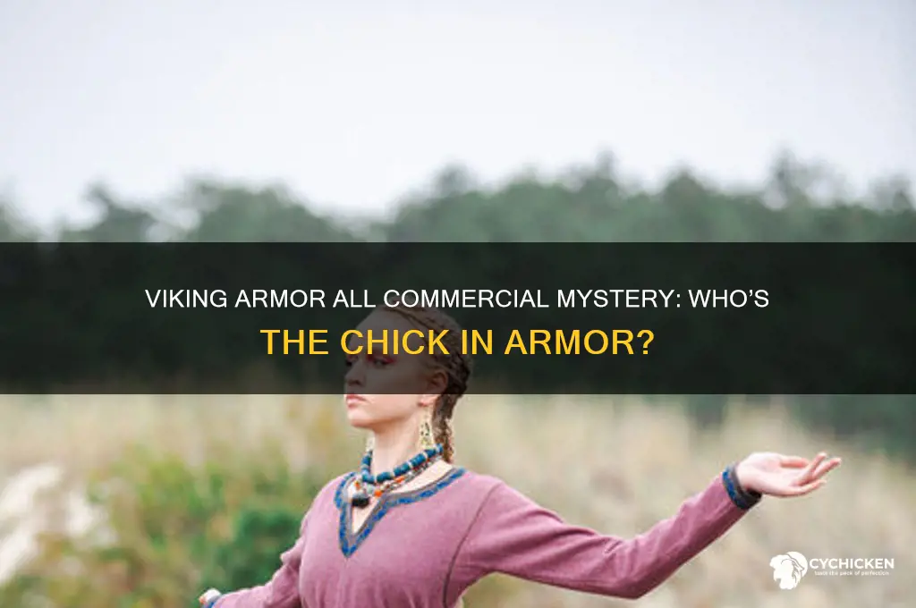 who the chick in the viking armorall commercial