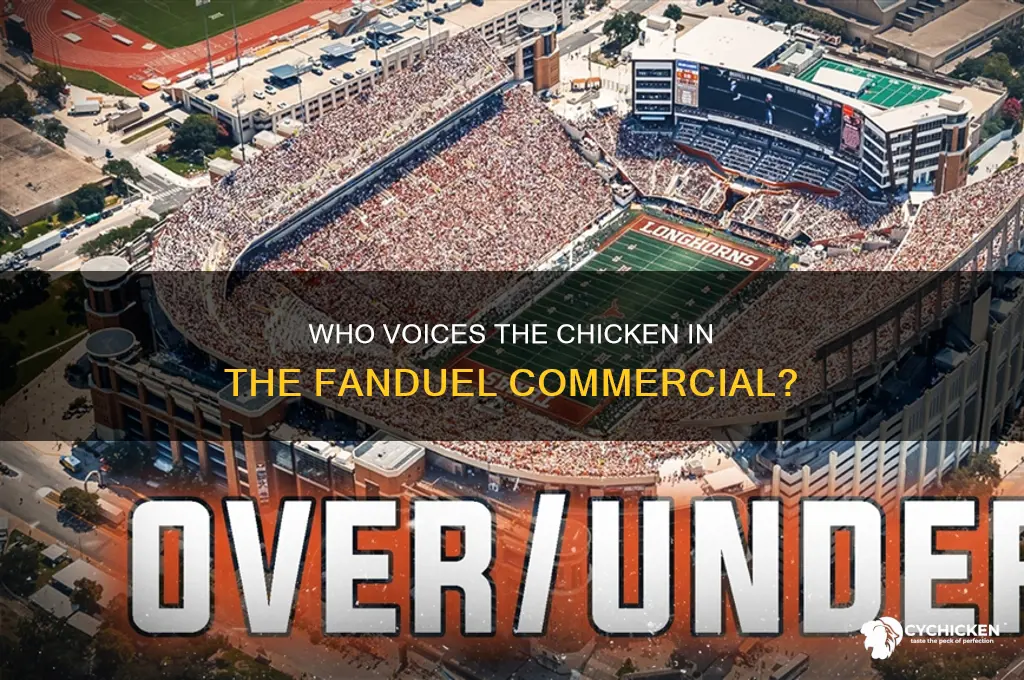 who voices the chicken in the fanduel commercial