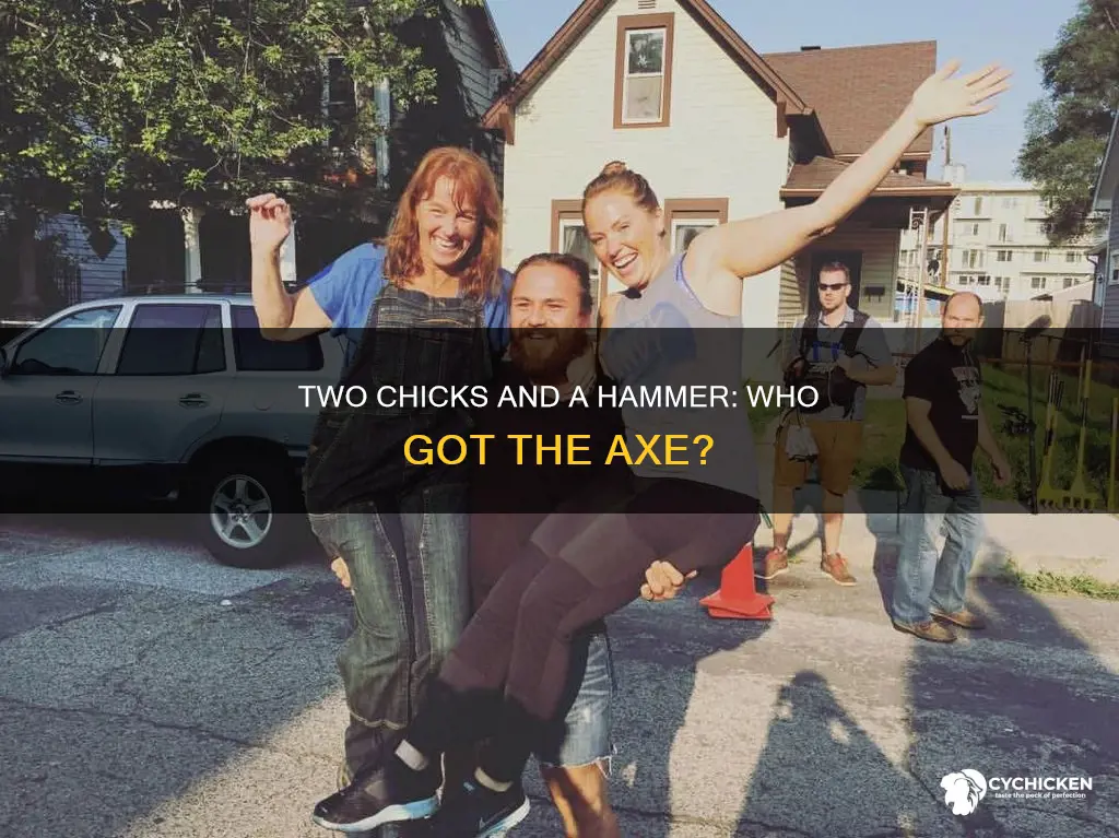 who was let go from two chicks and a hammer