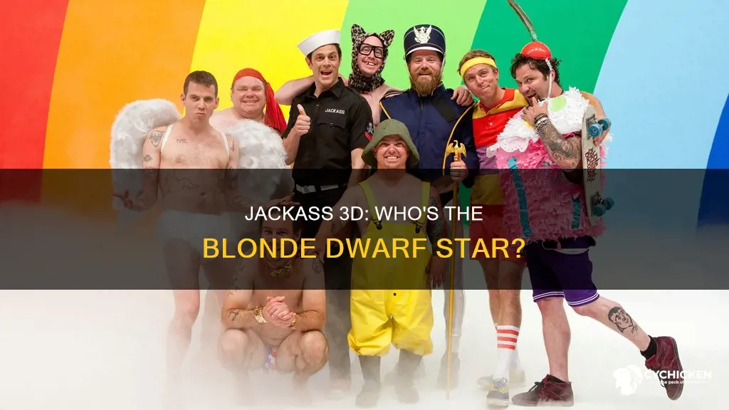 who was the blonde midget chick in jackass 3d