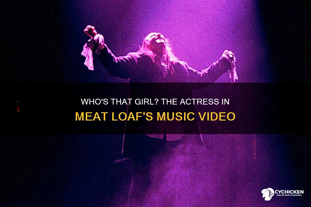 who was the chick in anything for love by meatloaf