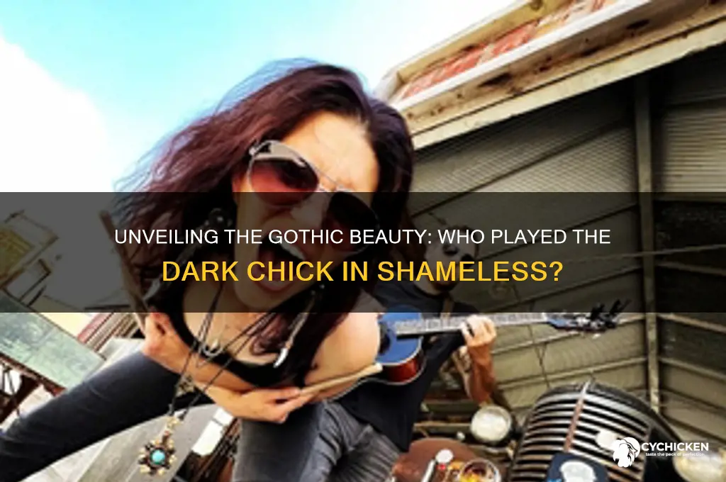 who was the gothic looking chick in shameless