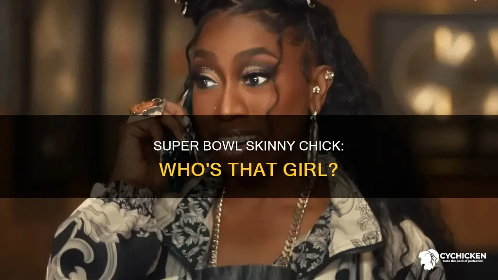 who was the skinny chick in the superbowl commercial