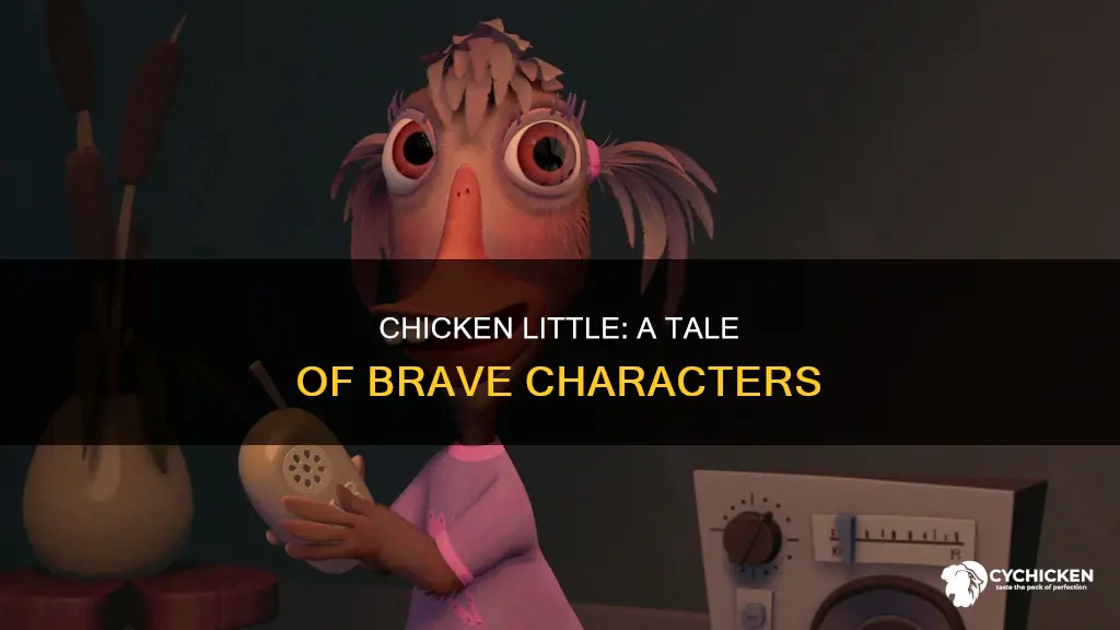 who were the characters in the book chicken little
