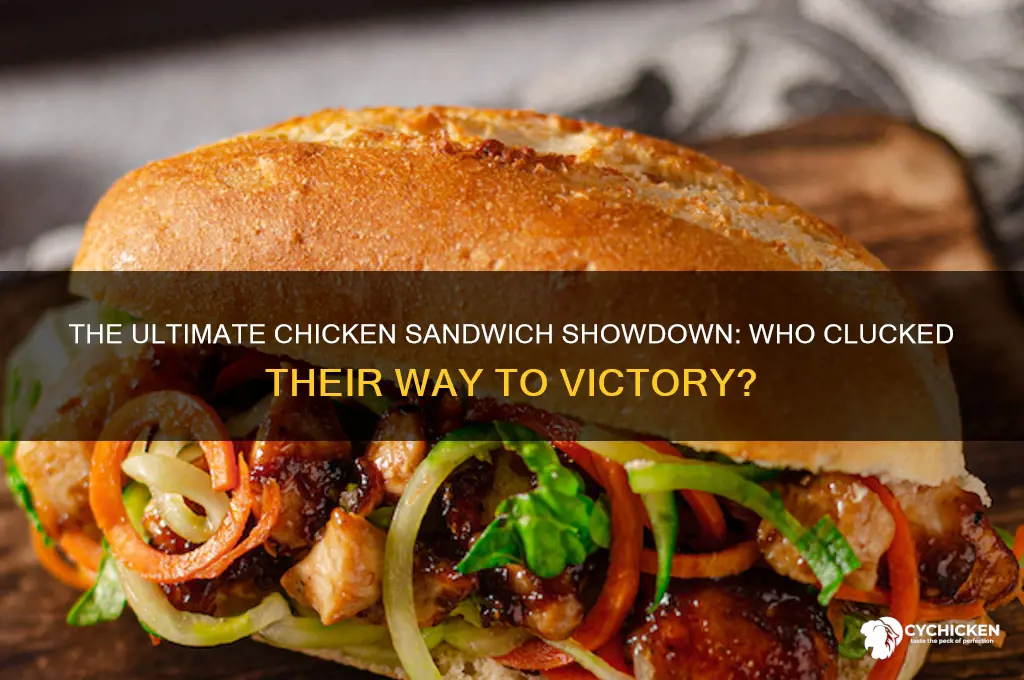 who won best chicken sandwich