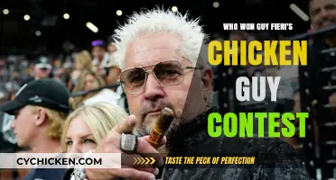 Who Crowned the Chicken Guy Contest Winner with Guy Fieri?