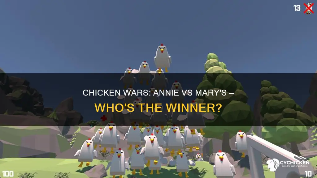 who won the food war chicken annie or chicken marys