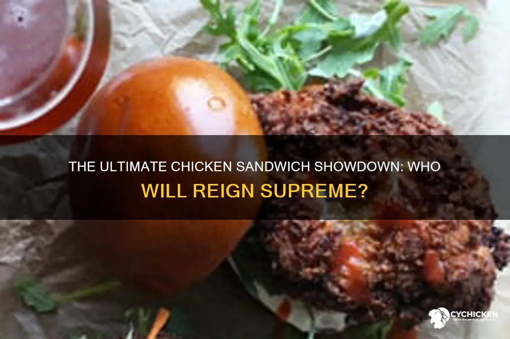 who would be crowned chicken sandwich