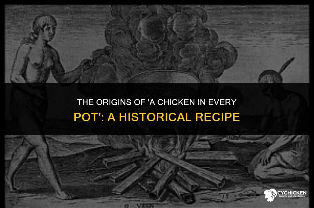 who wrote a chicken in every pot