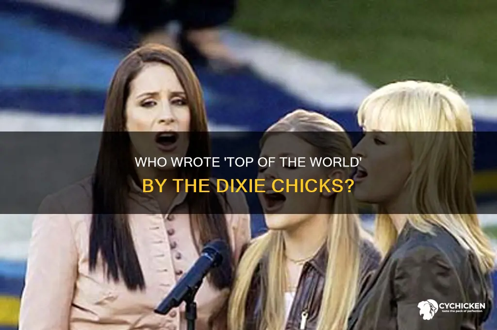 who wrote top of the world dixie chicks