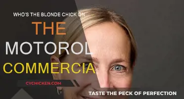 Motorola's Mystery Blonde: Who Is She?