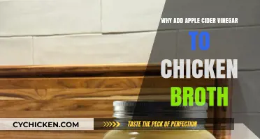Enhancing Flavor and Nutrition: Apple Cider Vinegar in Chicken Broth