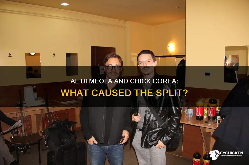 why al di meola broke up with chick corea